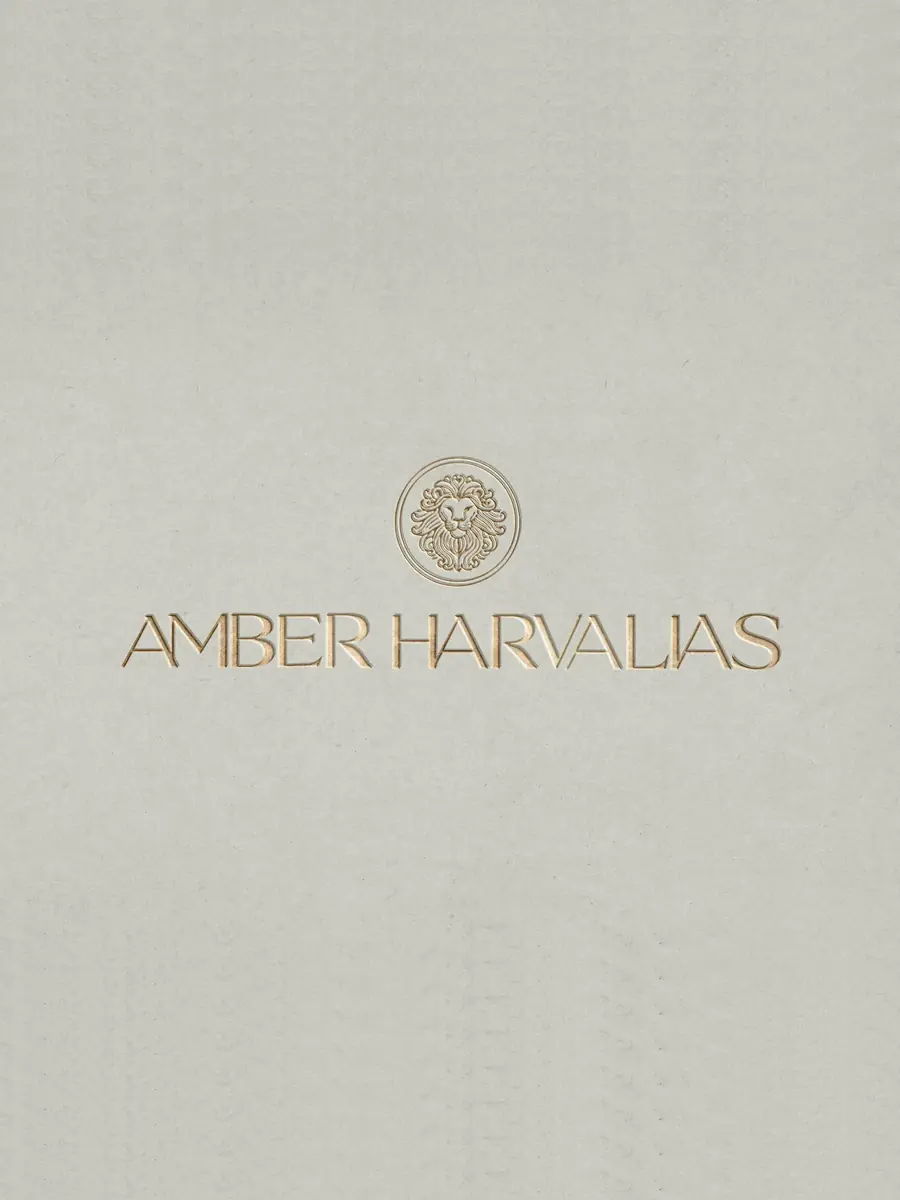 Amber Harvalias - Gold Logo