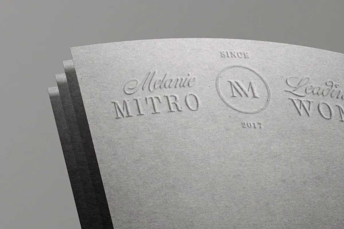 Melanie Mitro - Paper Logo